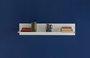 Hanah Home Raf-11-Pp-1 Estantería de Pared Blanca 120 cm
